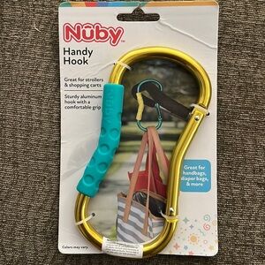 Nuby Handy Hook diaper bag holder purse baby hook helper mom stroller hook